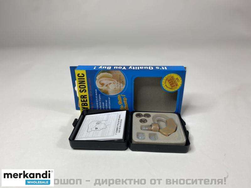 Cyber Sonic Hearing Aid Kit with Storage and Carrying Case