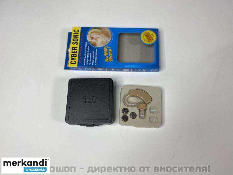 Cyber Sonic Hearing Aid Kit with Storage and Carrying Case