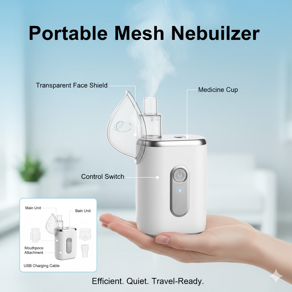 MegaMall™ | Portable Mesh Nebulizer