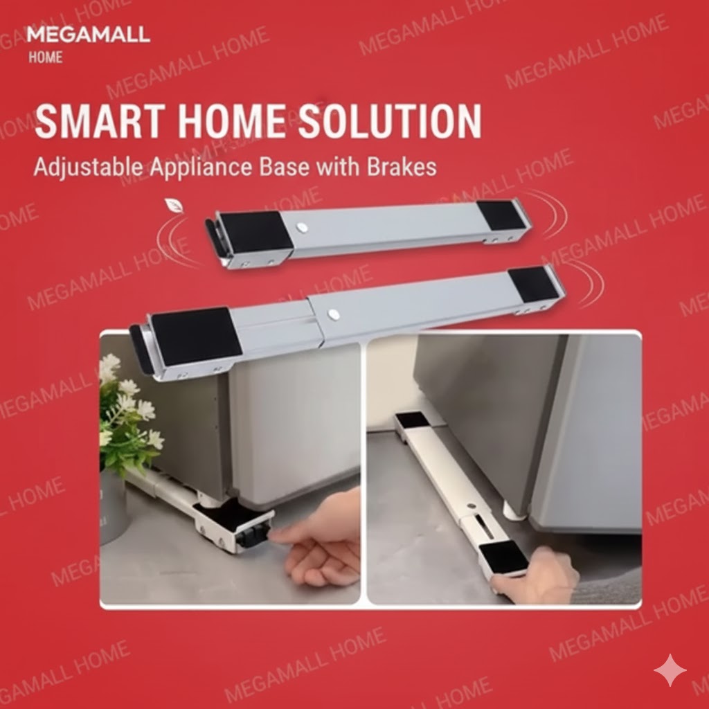 MegaMall™ | Heavy Duty Adjustable Furniture Movers with Wheels (Complete Set)