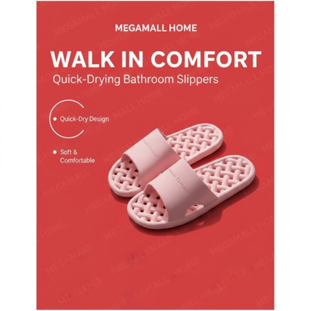 MegaMall™ | TOMYEUS Women’s Quick-Dry Shower Slippers