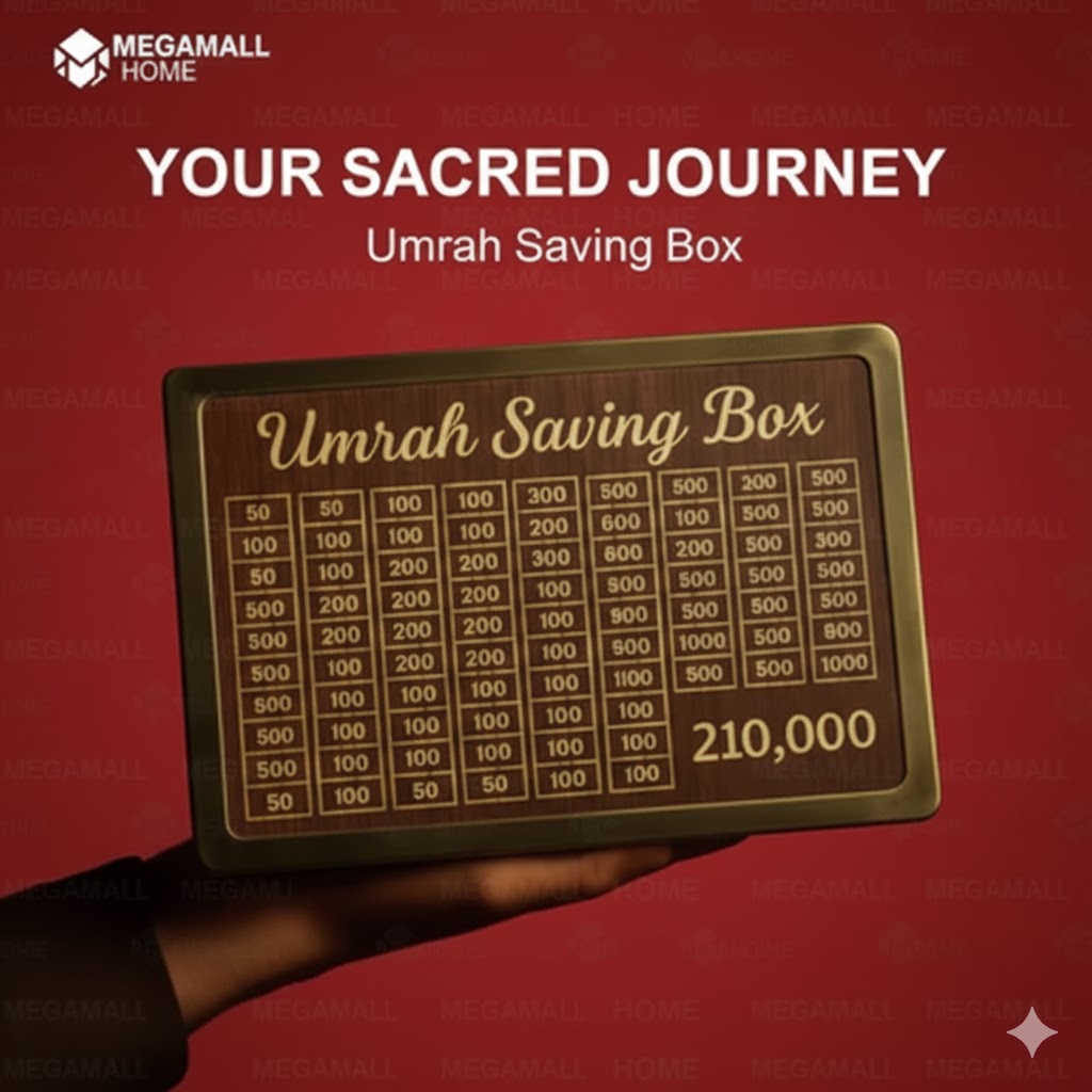 MegaMall™ | Umrah Smart Saving Box – Save 210,000