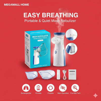 MegaMall™ | Portable Mesh Nebulizer
