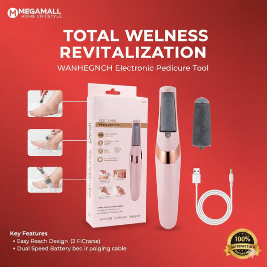 MegaMall™ | Electric Foot Callus Remover – Rechargeable
