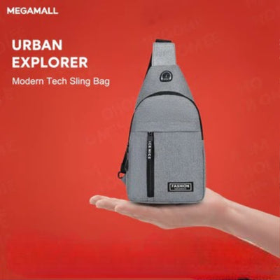 MegaMall™ | Unisex Crossbody Mini Backpack – Lightweight