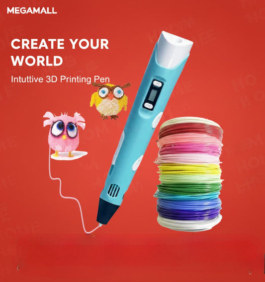 MegaMall™ | 3D Printing Drawing Pen for Creative Modelling and Education