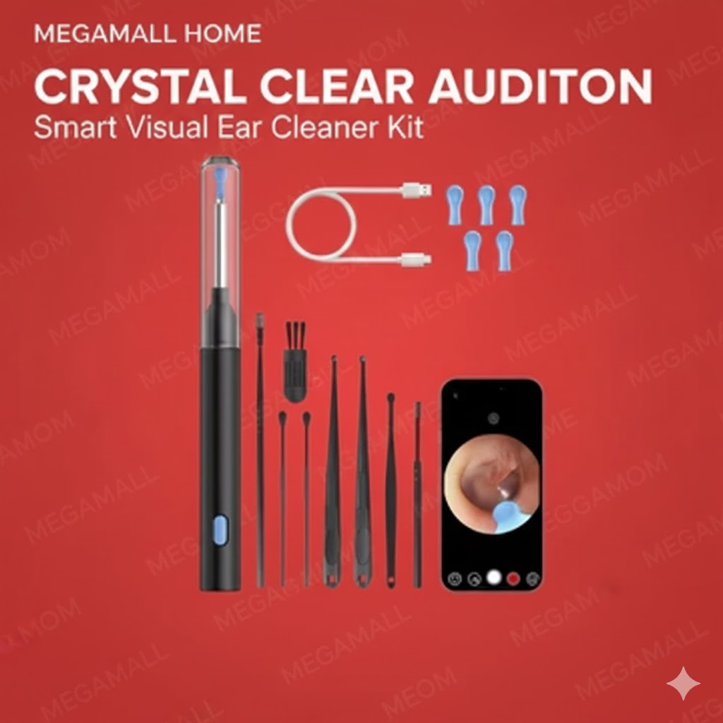 MegaMall™ | ClearView Pro Ear Cleaner Kit