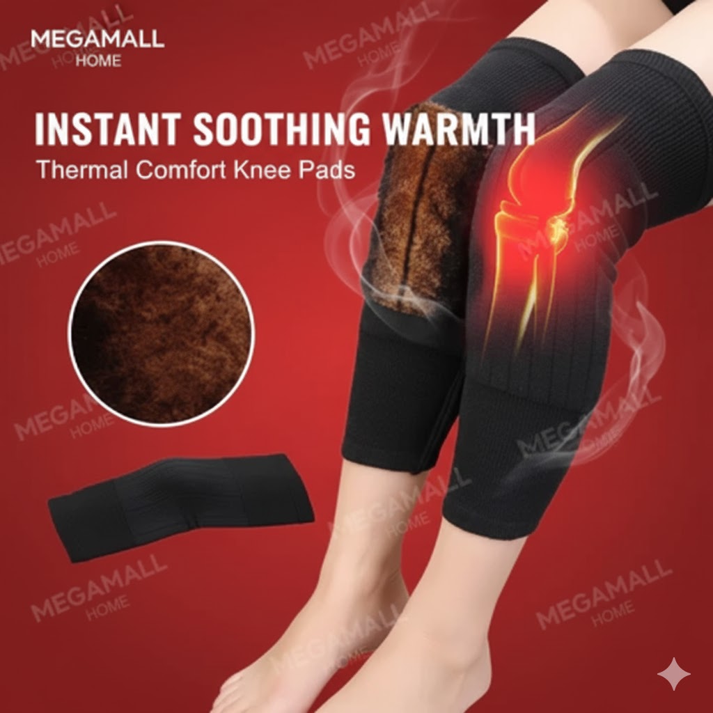 MegaMall™ | Unisex Warm Wool Knee & Leg Warmers – Fleece-Lined